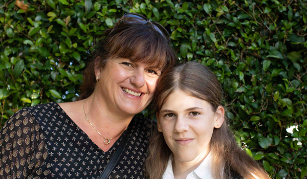 Mother and daughter - Growing Up in New Zealand.